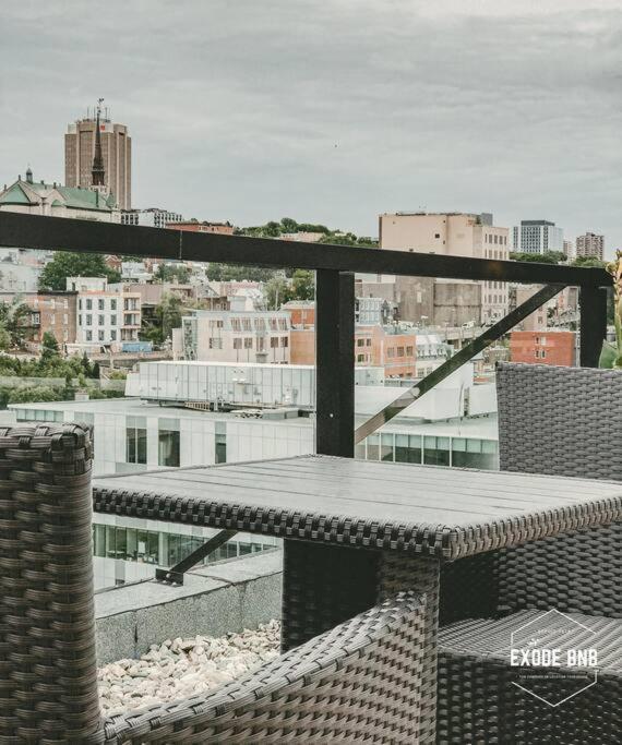 Le Rustique, Chic En Ville, Bbq/ Piscine Québec Buitenkant foto