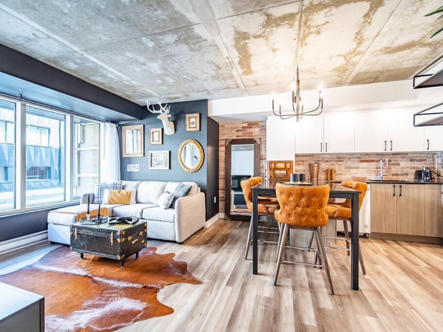 Le Rustique, Chic En Ville, Bbq/ Piscine Québec Buitenkant foto