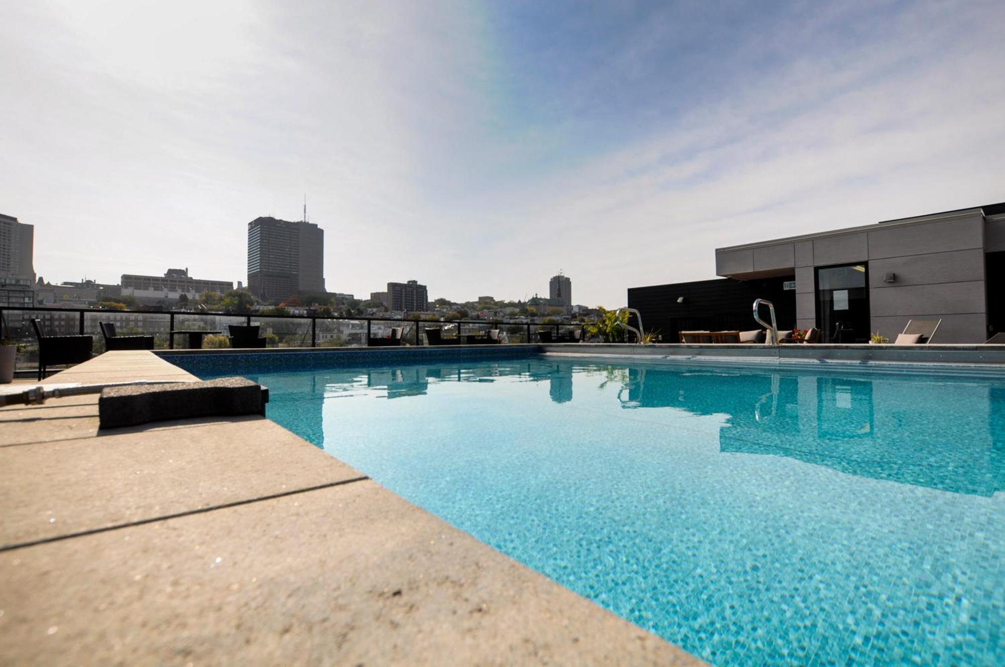 Le Rustique, Chic En Ville, Bbq/ Piscine Québec Buitenkant foto